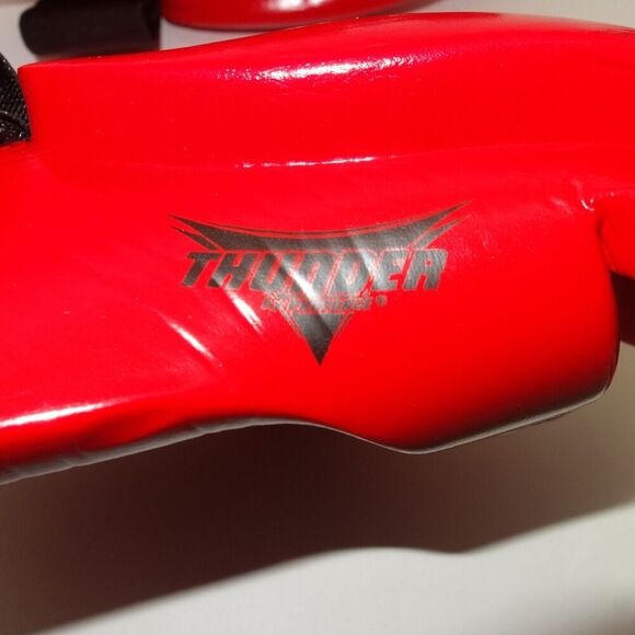 New ProForce Thunder Double Layered Punch Sparring Gloves Adult Size XL RED - Picture 5 of 9